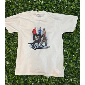 Flawless Y2K O-Town Liquid Dreams Tour Tee -‎ White Band Shirt (M)